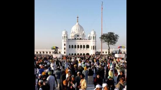 The pilgrims would visit Dera Sahib, Panja Sahib, Nankana Sahib and Kartarpur Sahib gurdwaras during the visit. (REUTERS)