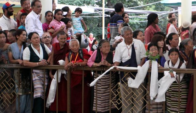 Tibetans in Dharamshala (Shyam Sharma) Tibetans in Dharamshala (Shyam Sharma)