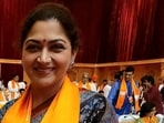 Tamil Nadu BJP leader Khushbu Sundar. (Twitter)