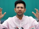 Aam Aadmi Party (AAP) Rajya Sabha MP Raghav Chadha 