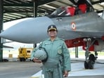 President Droupadi Murmu lands at Tezpur Air Force Station, Assam after taking a sortie in the Sukhoi 30 MKI fighter aircraft. (ANI) President Droupadi Murmu lands at Tezpur Air Force Station, Assam after taking a sortie in the Sukhoi 30 MKI fighter aircraft. (ANI)