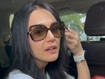 Preity Zinta posted a video of a man following her car.