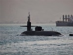 The guided missile submarine USS Florida (SSGN 728) pulls into the Bay of Naples in this file photo taken in the Mediterranean Sea.