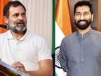 Congress leader Rahul Gandhi and BJP leader Anil K Antony 