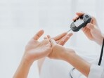 Walking helps in alleviating symptoms and risk of Diabetes. Walking helps in alleviating symptoms and risk of Diabetes. 