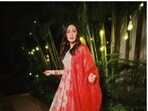 Karisma Kapoor lights up the night in a stunning salwar suit Karisma Kapoor lights up the night in a stunning salwar suit