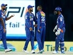 Lucknow Super Giants players celebrate