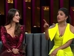 Karan Johar told Priyanka Chopra that she dated Shahid Kapoor for two years.
