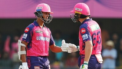 Rajasthan Royals Jos Buttler and Yashasvi Jaiswal (IndianPremierLeague twitter) Rajasthan Royals Jos Buttler and Yashasvi Jaiswal (IndianPremierLeague twitter)