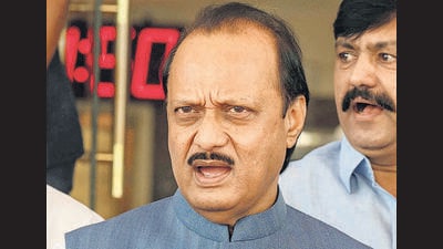 Ajit Pawar, leader of the Opposition, stated on Saturday that Sharad Pawar’s comments about the Joint Parliamentary Committee’s (JPC) investigation into charges made against the Adani Group by short-selling firm Hindenburg Research were those reflecting Nationalist Congress Party (NCP) stand. (HT FILE PHOTO) Ajit Pawar, leader of the Opposition, stated on Saturday that Sharad Pawar’s comments about the Joint Parliamentary Committee’s (JPC) investigation into charges made against the Adani Group by short-selling firm Hindenburg Research were those reflecting Nationalist Congress Party (NCP) stand. (HT FILE PHOTO)