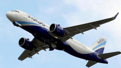 The IndiGo flight 6E 308 had taken off from the Indira Gandhi International Airport in Delhi at around 7.56 AM on Friday. (Representative) The IndiGo flight 6E 308 had taken off from the Indira Gandhi International Airport in Delhi at around 7.56 AM on Friday. (Representative)
