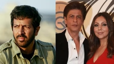 Director Kabir Khan knew Shah Rukh and Gauri Khan from when they were all students in Delhi during the 80s. Director Kabir Khan knew Shah Rukh and Gauri Khan from when they were all students in Delhi during the 80s.