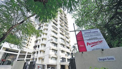 Mumbai, India - April 08, 2023: Sangeet Sarita building at Warden Road, in Mumbai, India, on Saturday, April 08, 2023. (Photo by Anshuman Poyrekar/ Hindustan Times) (Anshuman Poyrekar/HT PHOTO) Mumbai, India - April 08, 2023: Sangeet Sarita building at Warden Road, in Mumbai, India, on Saturday, April 08, 2023. (Photo by Anshuman Poyrekar/ Hindustan Times) (Anshuman Poyrekar/HT PHOTO)