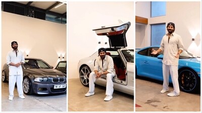 Dulquer Salmaan owns a bunch of luxury cars. Dulquer Salmaan owns a bunch of luxury cars.