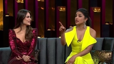 Karan Johar told Priyanka Chopra that she dated Shahid Kapoor for two years.