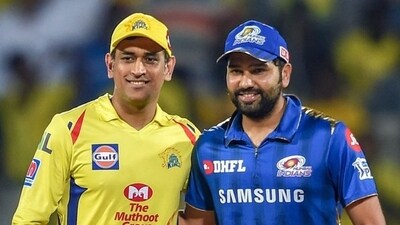 File photo of MS Dhoni and Rohit Sharma File photo of MS Dhoni and Rohit Sharma