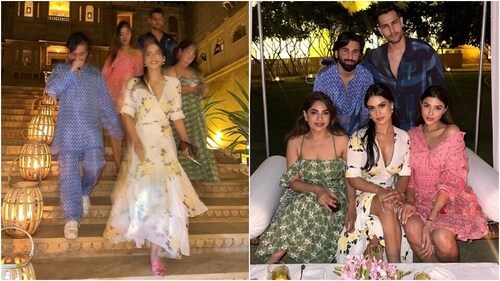 Nysa Devgan celebrates her birthday in Jaisalmer. (Instagram) Nysa Devgan celebrates her birthday in Jaisalmer. (Instagram)