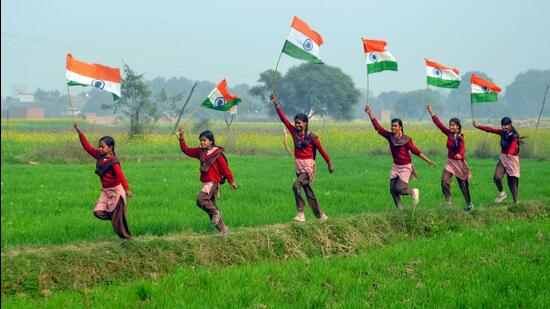 Nearly three weeks after superintendent of police (SP) Jashandeep Singh Randhawa ordered the removal of all torn National Flags, 220 such flags have been taken off by 14 police stations in the district so far. (PTI/Representational image)