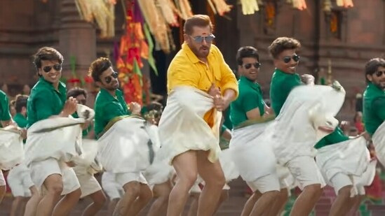The song Yentamma also featured a special appearance by Telugu star Ram Charan.