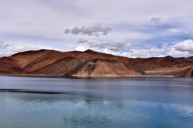 A view of Pangong Tso lake in Ladakh. (Mukesh Gupta/REUTERS) A view of Pangong Tso lake in Ladakh. (Mukesh Gupta/REUTERS)