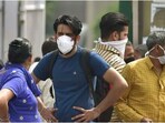 India on Saturday reported 6,155 new Covid-19 cases, up from Friday's tally of 6,050 infections. 