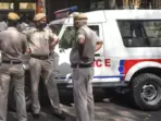 The gunmen were arrested and no one was injured in the firing, the police informed. The gunmen were arrested and no one was injured in the firing, the police informed.