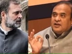 Congress leader Rahul Gandhi and Assam chief minister Himanta Biswa Sarma Congress leader Rahul Gandhi and Assam chief minister Himanta Biswa Sarma