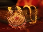 Gold signifies wealth, prosperity, and good fortune in Indian culture. 