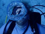 Dituri's decision to live under extreme water pressure is part of his research. (University of South Florida)