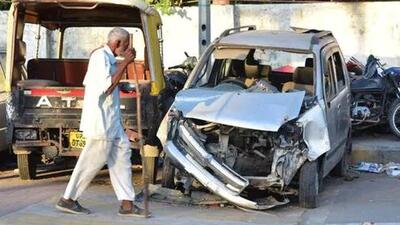 Ludhiana roads continue to remain deadly, with as many as 22 new traffic points making their way onto the list of black spots. (HT File) Ludhiana roads continue to remain deadly, with as many as 22 new traffic points making their way onto the list of black spots. (HT File)