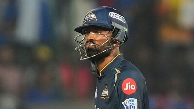 Gujarat Titans batter Hardik Pandya (PTI)