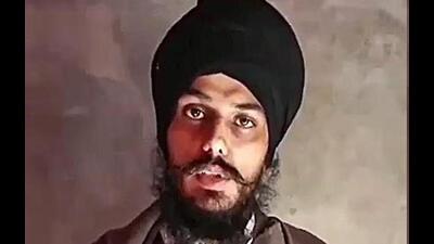 Pro-Khalistan leader Amritpal Singh. Pro-Khalistan leader Amritpal Singh.