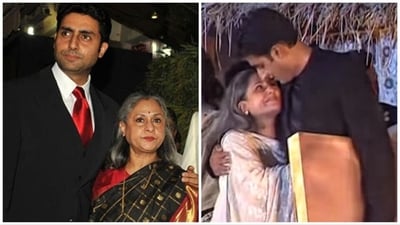 Abhishek Bachchan has shared a special photo on Jaya Bachchan's birthday. Abhishek Bachchan has shared a special photo on Jaya Bachchan's birthday.