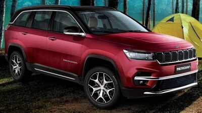 The price of Jeep Meridian's entry-level limited MT variant has been reduced The price of Jeep Meridian's entry-level limited MT variant has been reduced