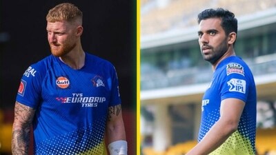 Ben Stokes; Deepak Chahar Ben Stokes; Deepak Chahar