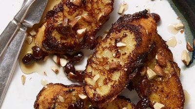 Capirotada (Mexico): This sweet and spicy bread pudding is a popular Easter dish in Mexico, and is made with toasted bread, cinnamon, cloves, piloncillo (unrefined cane sugar), and a variety of nuts and dried fruits. (Instagram/@patijinich) Capirotada (Mexico): This sweet and spicy bread pudding is a popular Easter dish in Mexico, and is made with toasted bread, cinnamon, cloves, piloncillo (unrefined cane sugar), and a variety of nuts and dried fruits. (Instagram/@patijinich)