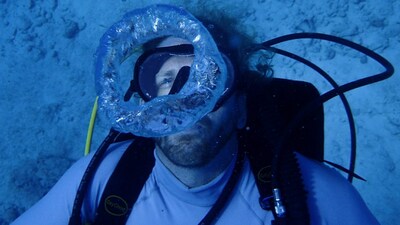 Dituri's decision to live under extreme water pressure is part of his research. (University of South Florida) Dituri's decision to live under extreme water pressure is part of his research. (University of South Florida)
