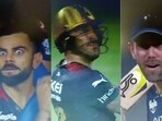 Virat Kohli; Faf du Plessis, Glenn Maxwell Virat Kohli; Faf du Plessis, Glenn Maxwell
