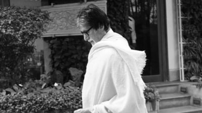 Veteran actor Amitabh Bachchan shared that he dropped his smoking and drinking habits at one time many years ago. Veteran actor Amitabh Bachchan shared that he dropped his smoking and drinking habits at one time many years ago.
