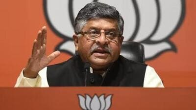 BJP leader Ravi Shankar Prasad. (File Photo) BJP leader Ravi Shankar Prasad. (File Photo)