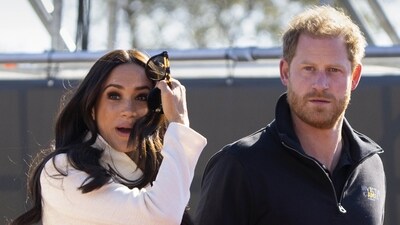 Prince Harry-Meghan Markle: Prince Harry and Meghan Markle, Duke and Duchess of Sussex, are seen. (AP)
