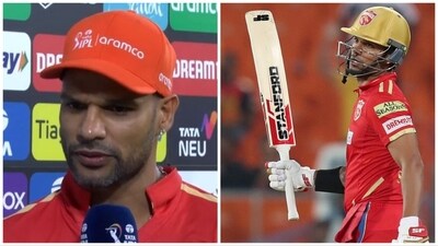 Shikhar Dhawan became the eighth batter to score 99 in the IPL during PBKS' match against SRH (ANI-IPL) Shikhar Dhawan became the eighth batter to score 99 in the IPL during PBKS' match against SRH (ANI-IPL)