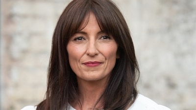 Davina McCall, the famous television presenter and judge of The Masked Singer. Davina McCall, the famous television presenter and judge of The Masked Singer.