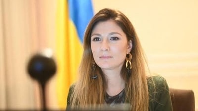Emine Dzhaparova, Ukraine’s first deputy foreign affairs minister (Twitter Photo) Emine Dzhaparova, Ukraine’s first deputy foreign affairs minister (Twitter Photo)
