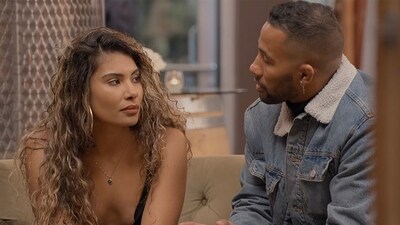 Jackie and Josh in Love is Blind. (Netflix) Jackie and Josh in Love is Blind. (Netflix)