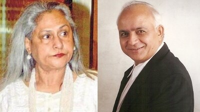 Ramesh Talwar and Jaya Bachchan acted together in the play Dr Mukta. Ramesh Talwar and Jaya Bachchan acted together in the play Dr Mukta.