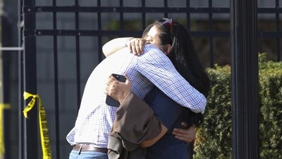 Humphrey also said that at least eight people were being treated at a hospital for wounds, including two police officers, one of whom was in critical condition. (AP) Humphrey also said that at least eight people were being treated at a hospital for wounds, including two police officers, one of whom was in critical condition. (AP)