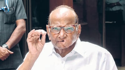 Nationalist Congress Party (NCP) president Sharad Pawar. (HT FILE PHOTO) Nationalist Congress Party (NCP) president Sharad Pawar. (HT FILE PHOTO)
