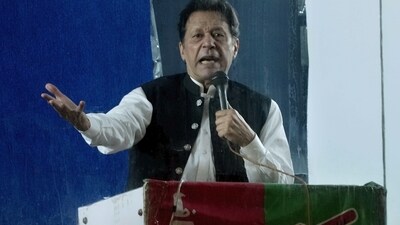 Former Pakistan Prime Minister Imran Khan. (AP) Former Pakistan Prime Minister Imran Khan. (AP)