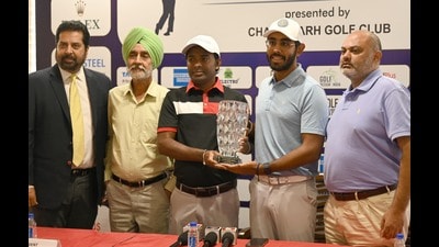 The tournament carries a prize purse of Rs. 1 crore. The Pro-Am event will be staged on April 11. (Ravi Kumar/HT)